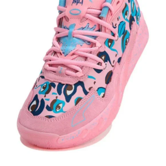Puma KidSuper Studios x MB.03 Mens Basketball Shoes Pink 379328-01 NEW Multi Sz - Picture 7 of 7